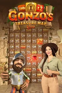 gonzos treasure map live logo